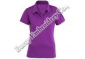 Ladies Polyester Cotton T-Shirts Polo Shirts